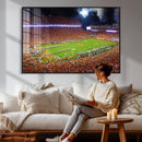 Clemson Football Stadium Wall Art Canvas Print, College by MyGreatCanvas | Canvas Wall Art Prints | Photo Prints & Wall Decor