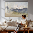 Alps Hercules Brabazon Brabazon Abstract Wall Art Canvas by MyGreatCanvas | Canvas Wall Art Prints | Photo Prints & Wall Decor