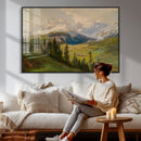 Konrad Petrides View From Mount Helm Wall Art Canvas Print - by MyGreatCanvas | Canvas Wall Art Prints | Photo Prints & Wall Decor