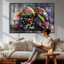 Graffiti American Football Helmet Street Art Wall Art Canvas by MyGreatCanvas | Canvas Wall Art Prints | Photo Prints & Wall Decor