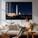 Washington White House Skyline Wall Art Canvas Print – by MyGreatCanvas | Canvas Wall Art Prints | Photo Prints & Wall Decor