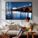 Washington DC Wall Art Canvas Print – Lincoln Memorial Night by MyGreatCanvas | Canvas Wall Art Prints | Photo Prints & Wall Decor