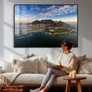 Cape Town Wall Art Canvas Print – Table Mountain Coastal by MyGreatCanvas | Canvas Wall Art Prints | Photo Prints & Wall Decor