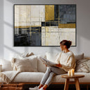 Abstract Gold and Black Wall Art Canvas Print – Modern by MyGreatCanvas | Canvas Wall Art Prints | Photo Prints & Wall Decor