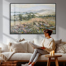 Katie Staples Hillside Canvas Wall Art — Coastal Wildflower by MyGreatCanvas | Canvas Wall Art Prints | Photo Prints & Wall Decor