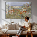 Childe Hassam Celia Thaxter Garden Canvas — 1890 American by MyGreatCanvas | Canvas Wall Art Prints | Photo Prints & Wall Decor