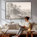 Van Poelenburch Landscape Canvas Wall Art — Dutch Golden Age by MyGreatCanvas | Canvas Wall Art Prints | Photo Prints & Wall Decor
