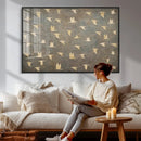 Flying Birds Canvas Wall Art, Vintage Bird Flock Pattern by MyGreatCanvas | Canvas Wall Art Prints | Photo Prints & Wall Decor