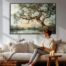 Old Oak Tree Canvas Wall Art, Turner Inspired Romantic by MyGreatCanvas | Canvas Wall Art Prints | Photo Prints & Wall Decor