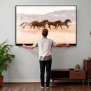 Wild Horse Wall Art Canvas Print – Framed Rustic Western Art by MyGreatCanvas | Canvas Wall Art Prints | Photo Prints & Wall Decor