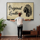 Original Landlords Wall Art Canvas Print, Native American by MyGreatCanvas | Canvas Wall Art Prints | Photo Prints & Wall Decor