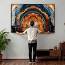 Abstract Wood Grain Canvas Print, Tree Ring Pattern Wall by MyGreatCanvas | Canvas Wall Art Prints | Photo Prints & Wall Decor