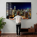 Atlanta Skyline Wall Art Canvas Print – Modern Cityscape by MyGreatCanvas | Canvas Wall Art Prints | Photo Prints & Wall Decor