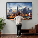 Atlanta Skyline Wall Art Canvas Print, Atlanta Downtown by MyGreatCanvas | Canvas Wall Art Prints | Photo Prints & Wall Decor