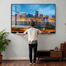 Baltimore Skyline Wall Art Canvas Print, Baltimore Downtown by MyGreatCanvas | Canvas Wall Art Prints | Photo Prints & Wall Decor