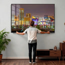Baltimore Skyline Wall Art Canvas Print, Baltimore Downtown by MyGreatCanvas | Canvas Wall Art Prints | Photo Prints & Wall Decor