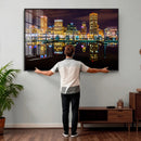 Baltimore Skyline Wall Art Canvas Print, Baltimore Downtown by MyGreatCanvas | Canvas Wall Art Prints | Photo Prints & Wall Decor
