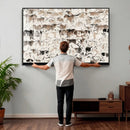 Abstract Texas Cow Canvas Print for Cabin and Western Home by MyGreatCanvas | Canvas Wall Art Prints | Photo Prints & Wall Decor
