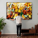 Butterfly Wall Art Canvas Print – Colorful Abstract Nature by MyGreatCanvas | Canvas Wall Art Prints | Photo Prints & Wall Decor