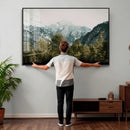 Mountain Forest Wall Art Canvas Print, Alpine Landscape by MyGreatCanvas | Canvas Wall Art Prints | Photo Prints & Wall Decor