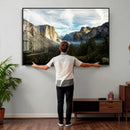Yosemite Valley Mountain Wall Art Canvas Print, Granite by MyGreatCanvas | Canvas Wall Art Prints | Photo Prints & Wall Decor