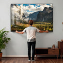 Yosemite Valley River Wall Art Canvas Print by MyGreatCanvas | Canvas Wall Art Prints | Photo Prints & Wall Decor
