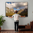 Yosemite Valley River Landscape Wall Art Canvas Print, by MyGreatCanvas | Canvas Wall Art Prints | Photo Prints & Wall Decor