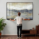 Abstract Neutral Landscape Painting Wall Art by MyGreatCanvas | Canvas Wall Art Prints | Photo Prints & Wall Decor