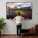 Auburn Stadium Sunset Wall Art Canvas Print, Jordan Hare by MyGreatCanvas | Canvas Wall Art Prints | Photo Prints & Wall Decor
