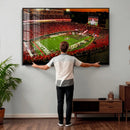 Georgia Bulldogs Stadium Wall Art Canvas Print, Sanford by MyGreatCanvas | Canvas Wall Art Prints | Photo Prints & Wall Decor