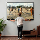 Texas Longhorn Wall Art Canvas Print, Western Ranch Cattle by MyGreatCanvas | Canvas Wall Art Prints | Photo Prints & Wall Decor