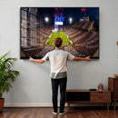 Oklahoma Memorial Stadium Wall Art Canvas Print – Oklahoma by MyGreatCanvas | Canvas Wall Art Prints | Photo Prints & Wall Decor