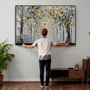 Golden Butterfly Tree Abstract Wall Art Canvas Print, Modern by MyGreatCanvas | Canvas Wall Art Prints | Photo Prints & Wall Decor