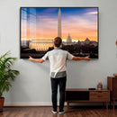 Washington DC Skyline Wall Art Canvas Print – Lincoln by MyGreatCanvas | Canvas Wall Art Prints | Photo Prints & Wall Decor