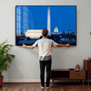 Washington DC Skyline Wall Art Canvas Print – Lincoln by MyGreatCanvas | Canvas Wall Art Prints | Photo Prints & Wall Decor