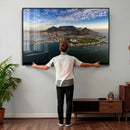 Cape Town Wall Art Canvas Print – Table Mountain Coastal by MyGreatCanvas | Canvas Wall Art Prints | Photo Prints & Wall Decor