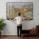 Childe Hassam Celia Thaxter Garden Canvas — 1890 American by MyGreatCanvas | Canvas Wall Art Prints | Photo Prints & Wall Decor