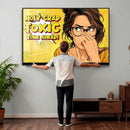 Pop Art Print Bathroom Sign Wall Art Canvas Print — Funny by MyGreatCanvas | Canvas Wall Art Prints | Photo Prints & Wall Decor