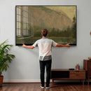 Frederic Edwin Church Hintersee Canvas Print, Hudson River by MyGreatCanvas | Canvas Wall Art Prints | Photo Prints & Wall Decor