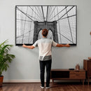 Large Brooklyn Bridge Wall Art Canvas Print