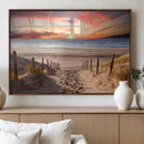 Sunset on the Sea Wall Art Canvas Print by MyGreatCanvas | Canvas Wall Art Prints | Photo Prints & Wall Decor