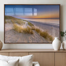 Sunrise On The Beach Wall Art Canvas Print