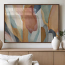 Boho Wall Art Canvas Print Set, Watercolor Boho Wall Art
