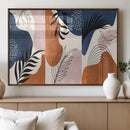 Boho Wall Art Canvas Print Set Mid-Century Prints Bohemian