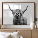 Fanny Scottish Highland Cow Cattle Art Print Farmhouse Wall