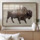 Buffalo Wall Art, Western Bison Canvas Print, Rustic Buffalo by MyGreatCanvas | Canvas Wall Art Prints | Photo Prints & Wall Decor