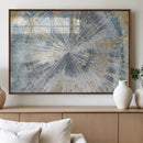 Radiant Abstract Wood Rings Canvas Art – Modern Triptych by MyGreatCanvas | Canvas Wall Art Prints | Photo Prints & Wall Decor