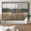 Abstract Wildflower Art Field Landscape Oil Painting Print,