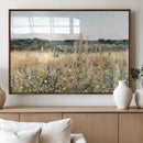 Wildflower Field Wall Art Canvas | Nature-Inspired Landscape