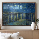 Vincent van Gogh Starry Night over the Rhone Abstract Wall